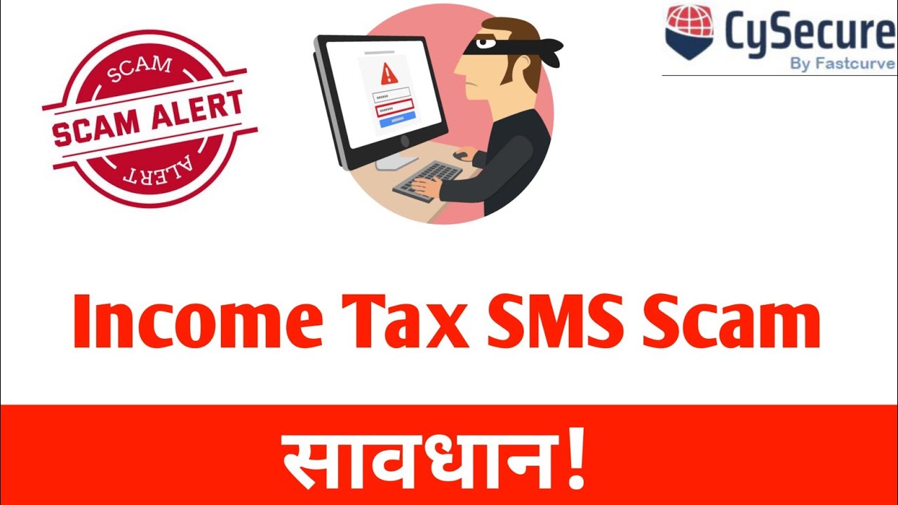 Income Tax SMS Scam | CySecure