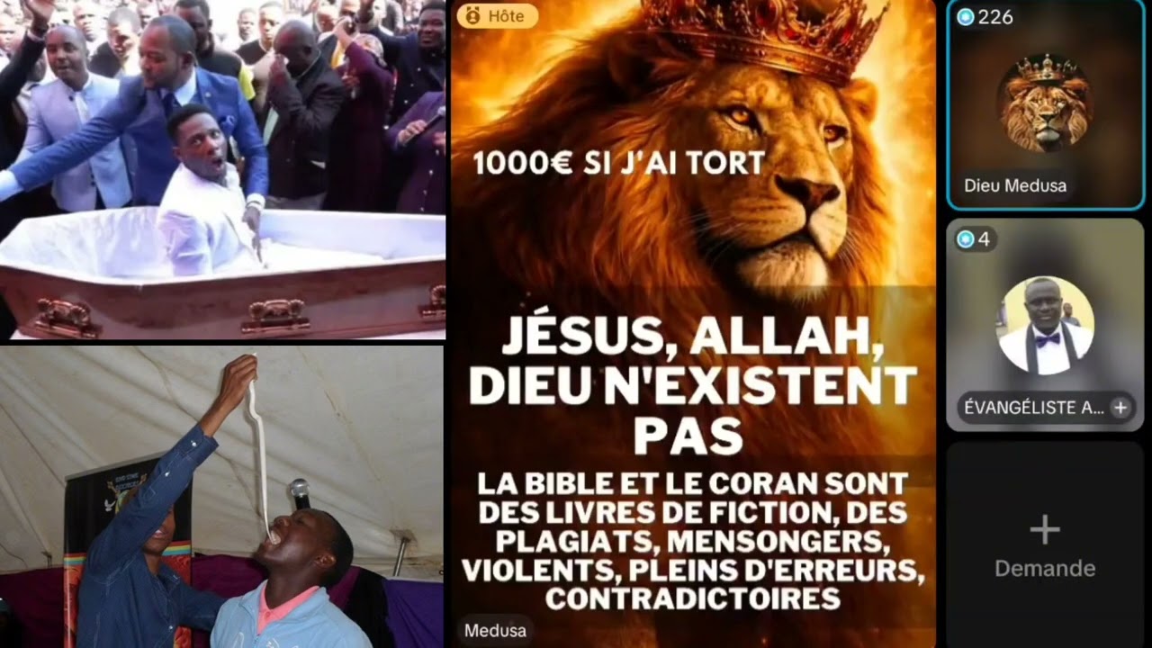 Maestro Médusa met en PLS un bonbon Pasteur...