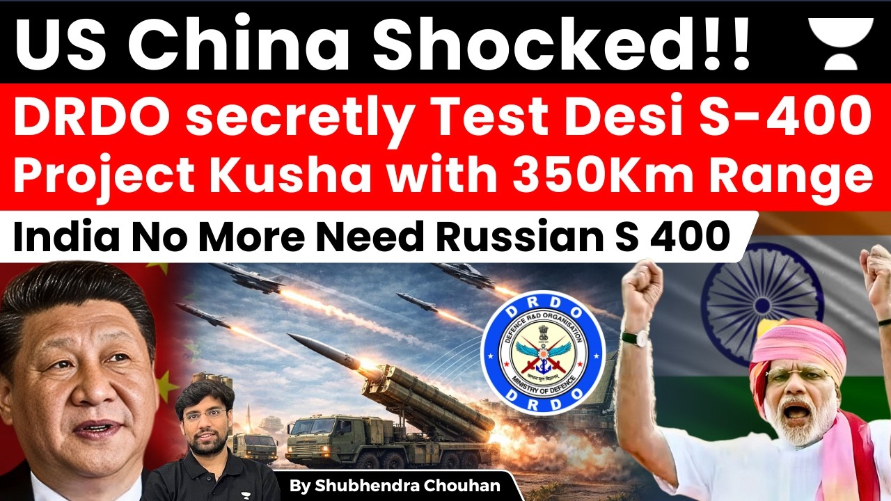 Project Kusha: DRDO’s 350km Air Defence That Could Replace Russia’s S-400