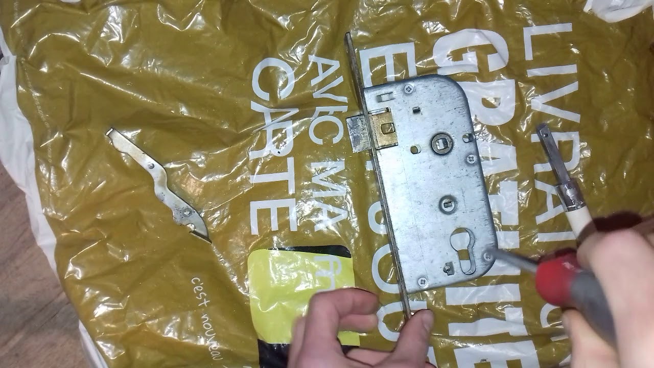 Comment réparer une serrure de porte d'entrée ?