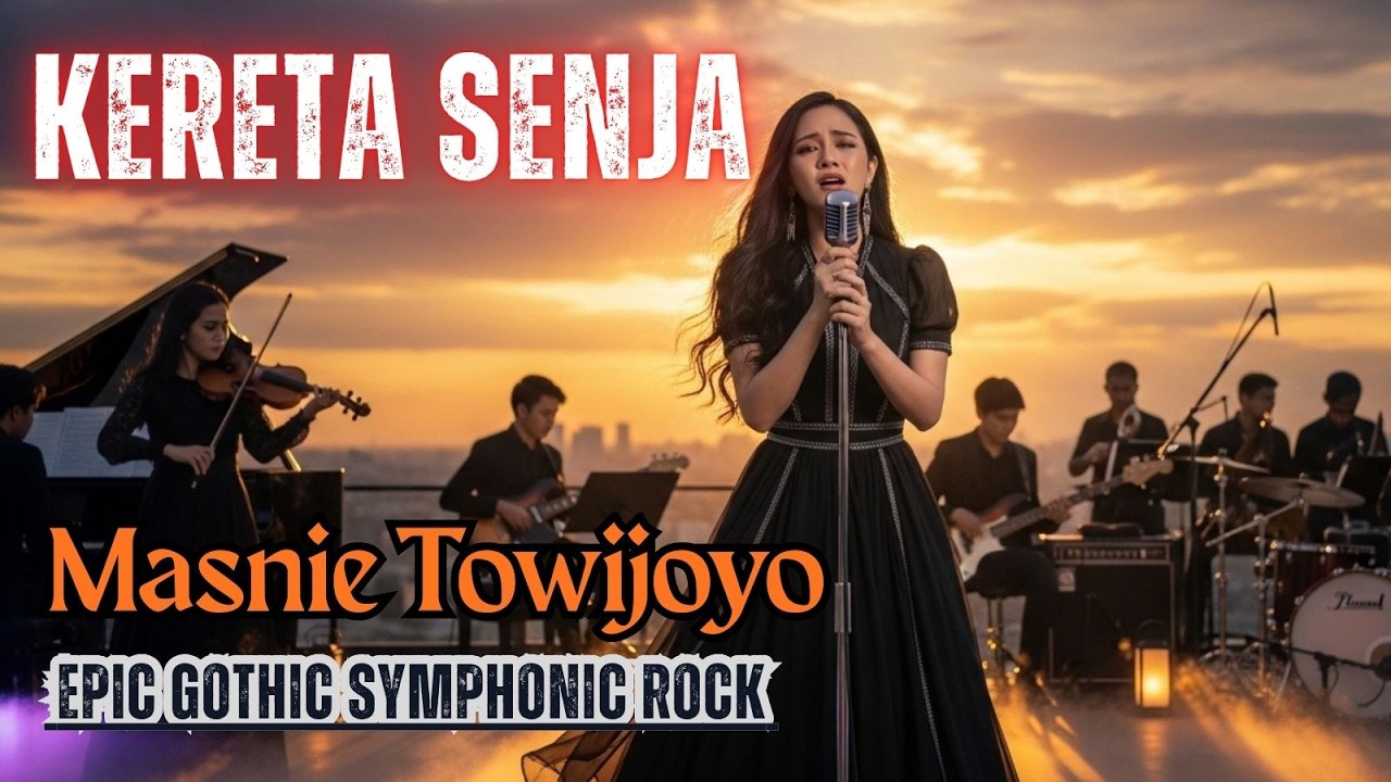 🔥Ketika 🎵 Kereta Senja - Masnie Towijoyo Jadi Symphonic Rock… Hasilnya Megah!