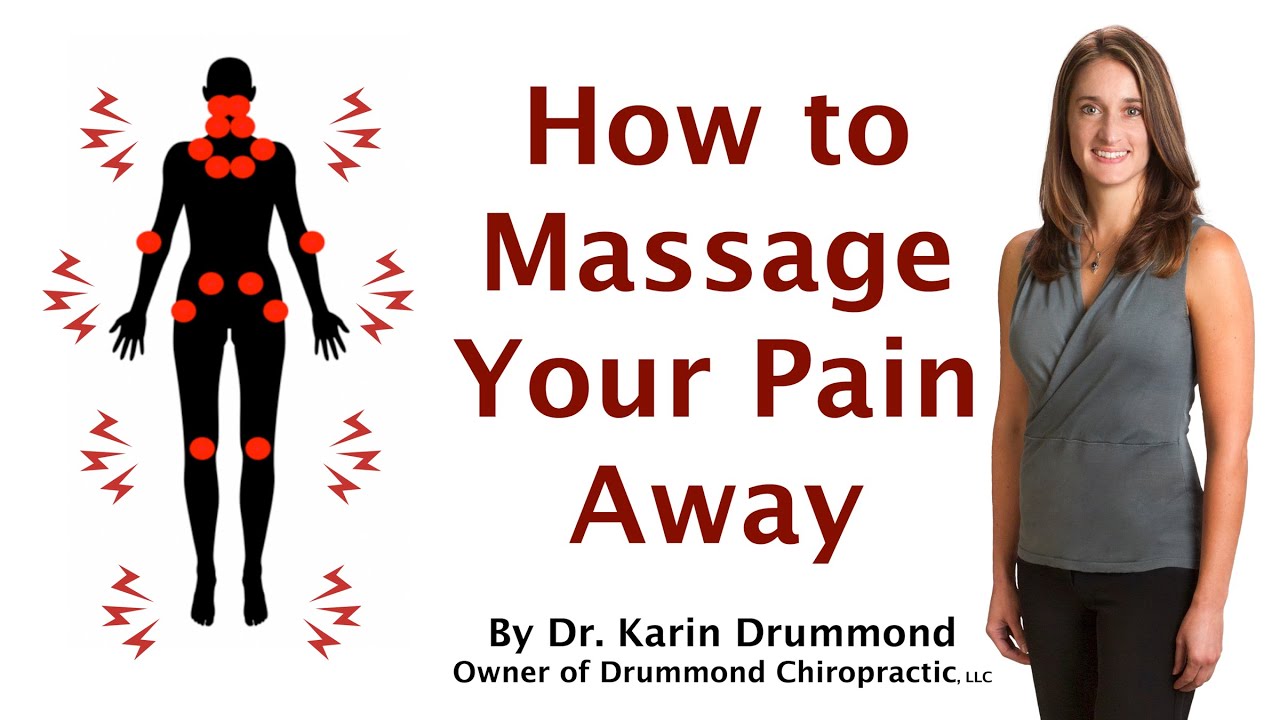 How to massage your pain away and reduce swelling with lymphatic drainage