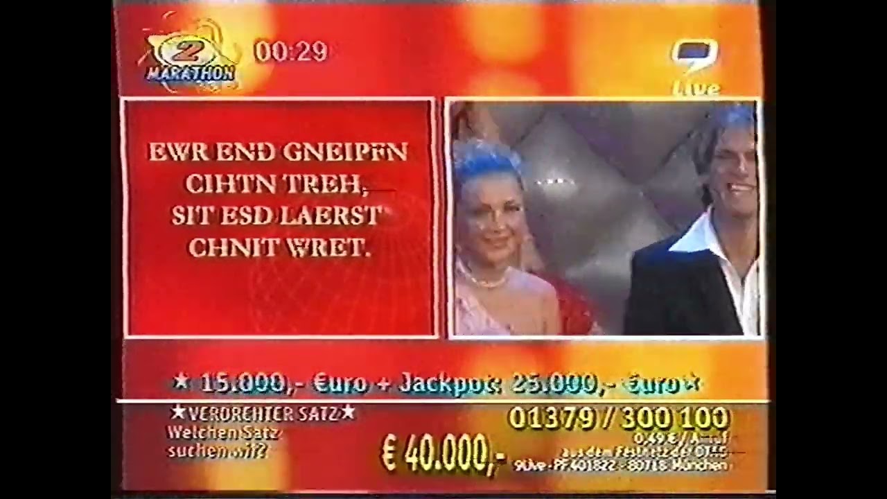 9 Live Marathon von 1. September 2003