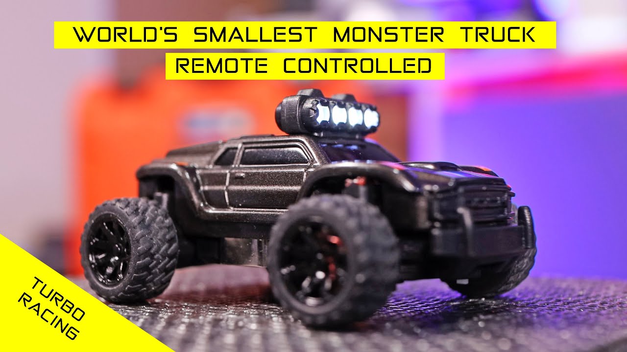 Worlds smallest RC Monster Truck - Turbo Racing BIG FOOT - Review