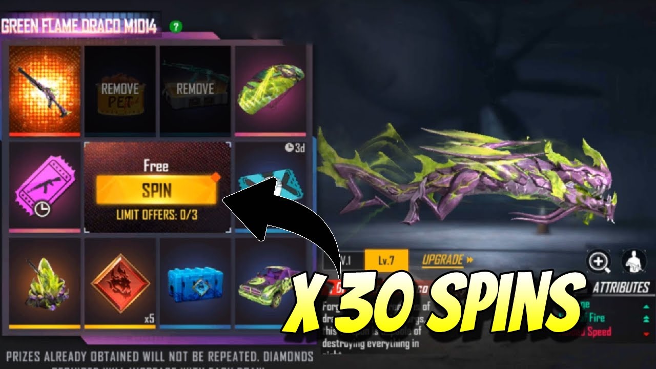 [KOD] Can you get Rare Items in free spin? Free Spin in 30 accounts !