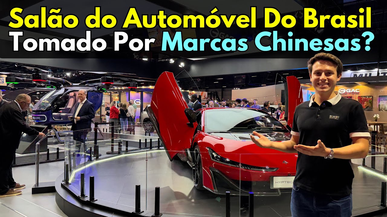 Cobertura COMPLETA do o Salão do Automóvel do Brasil: TOMADO por Marcas Chinesas!