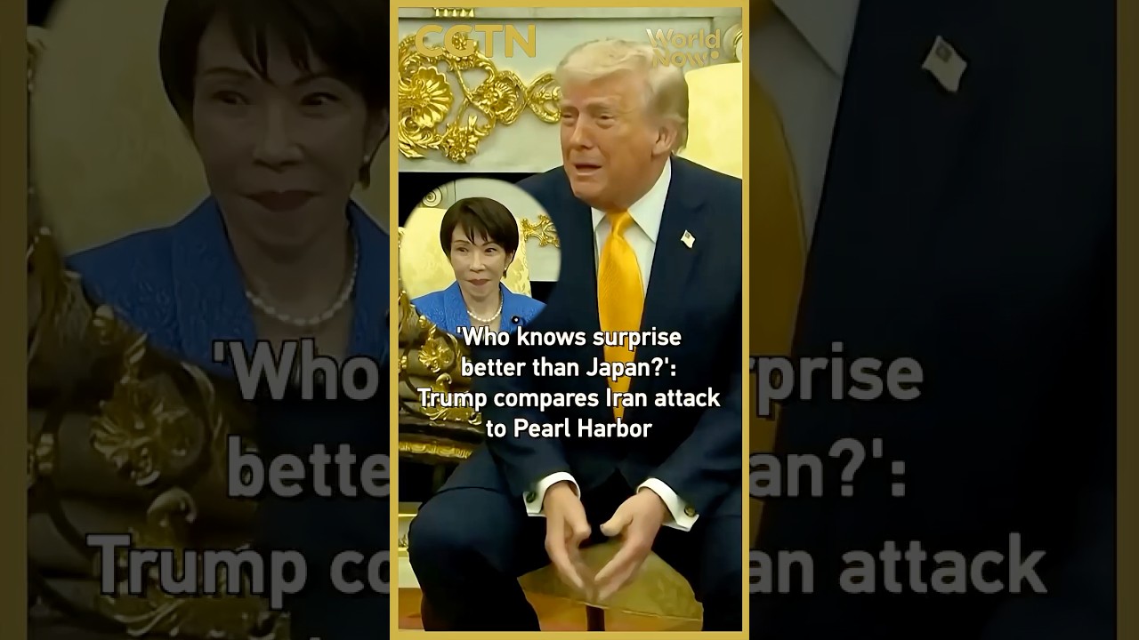 'Who knows surprise better than Japan?': Trump compares Iran attack to Pearl Harbor #worldnow