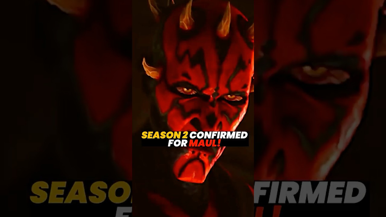 Season 2 is CONFIRMED for Maul Shadow Lord! #starwars #maul #shadowlord #disney #clonewars