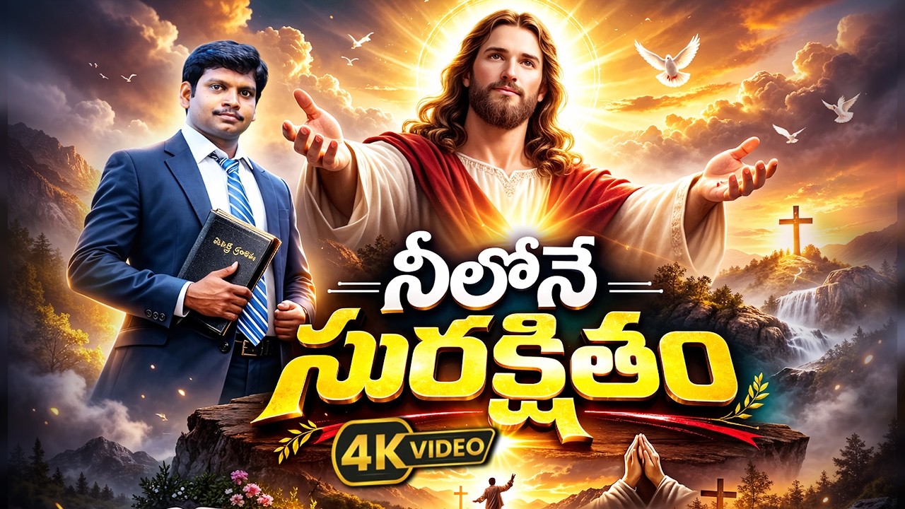 నీలోనే సురక్షితం  | Most Powerful Worship Song | New Creation Studios Official