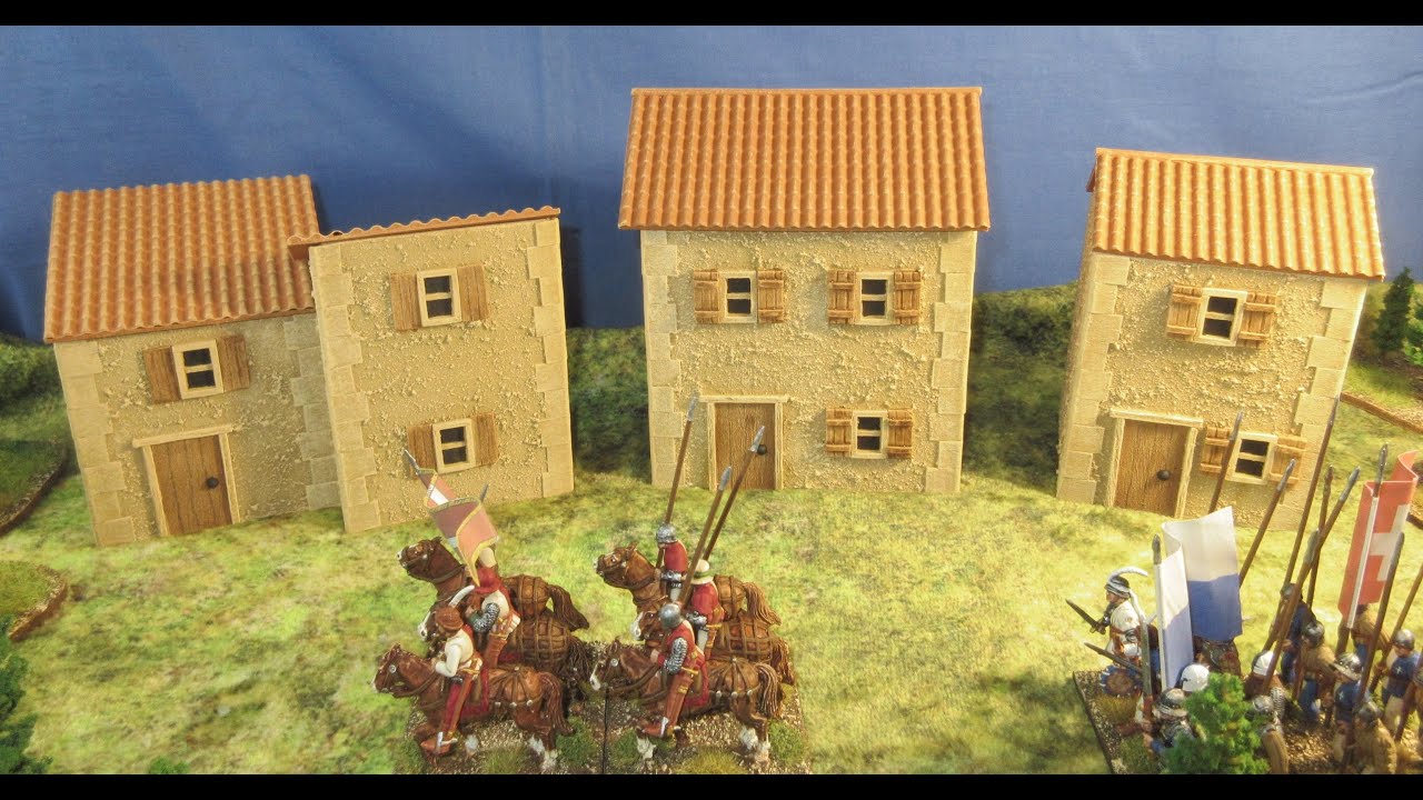 #772  Italian Wars project, more 28mm buildings