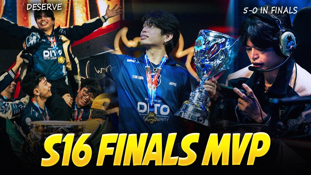 Он — ЕДИНСТВЕННЫЙ ИГРОК с ТАКОЙ статистикой в ​​MPL! Джейпи — MVP финала MPL PH S16.