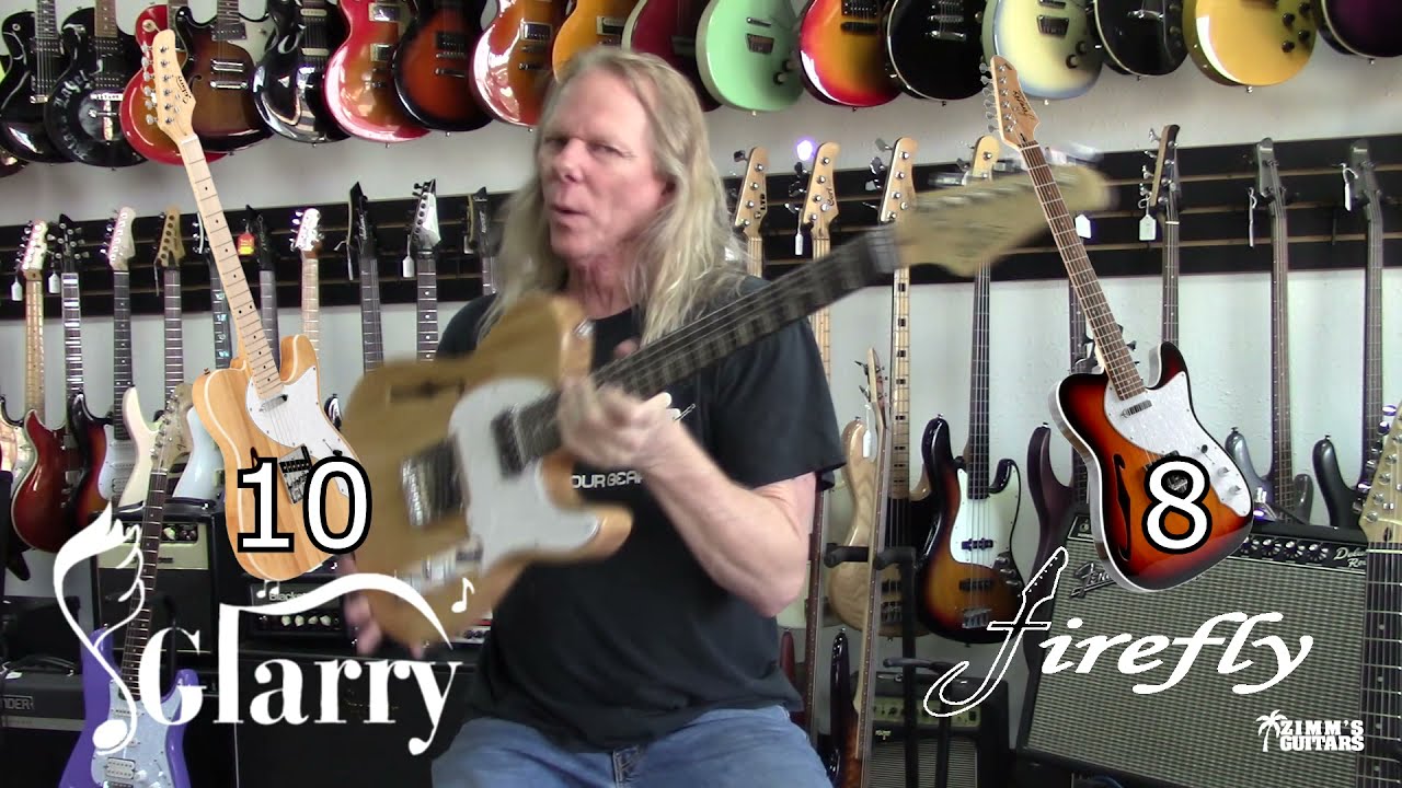 Thinline Telecaster Shootout, Glarry Vs Firefly