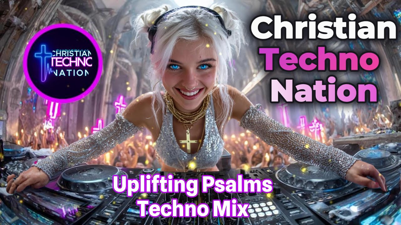 Uplifting Psalms Techno EDM Mix ✝️🎧 JESUS Praise for Prayer Meditation and Focus 🙌