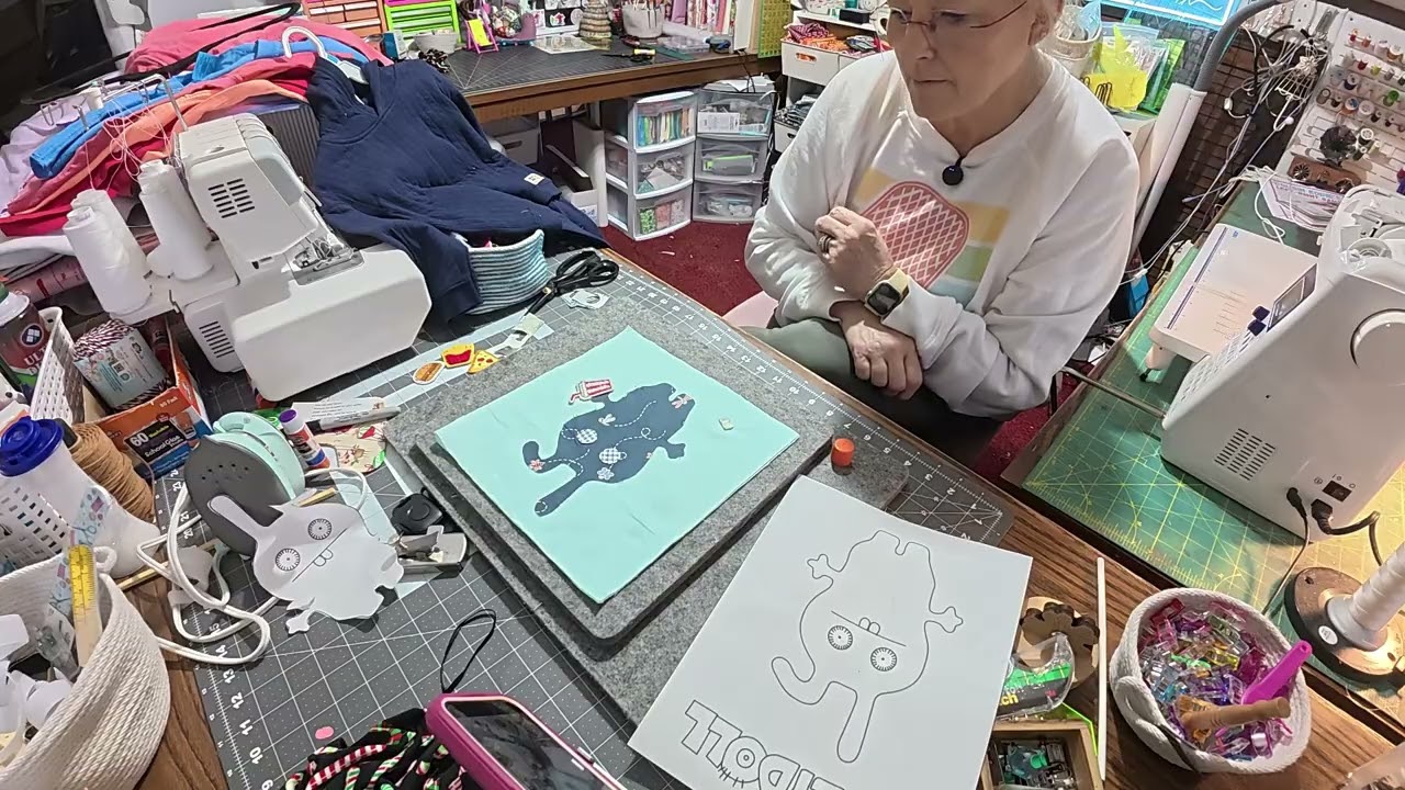 A Little Christmas Gift Sewing