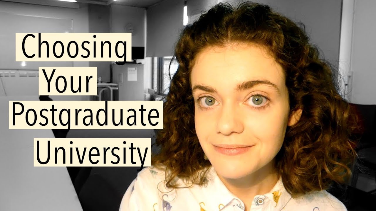 Choosing a University for Masters/PhD