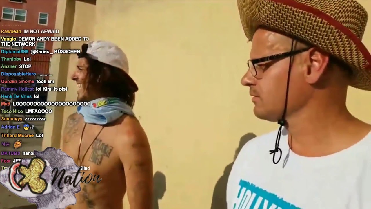 CONTENT KING BJORN WALKS AROUND DRUNK