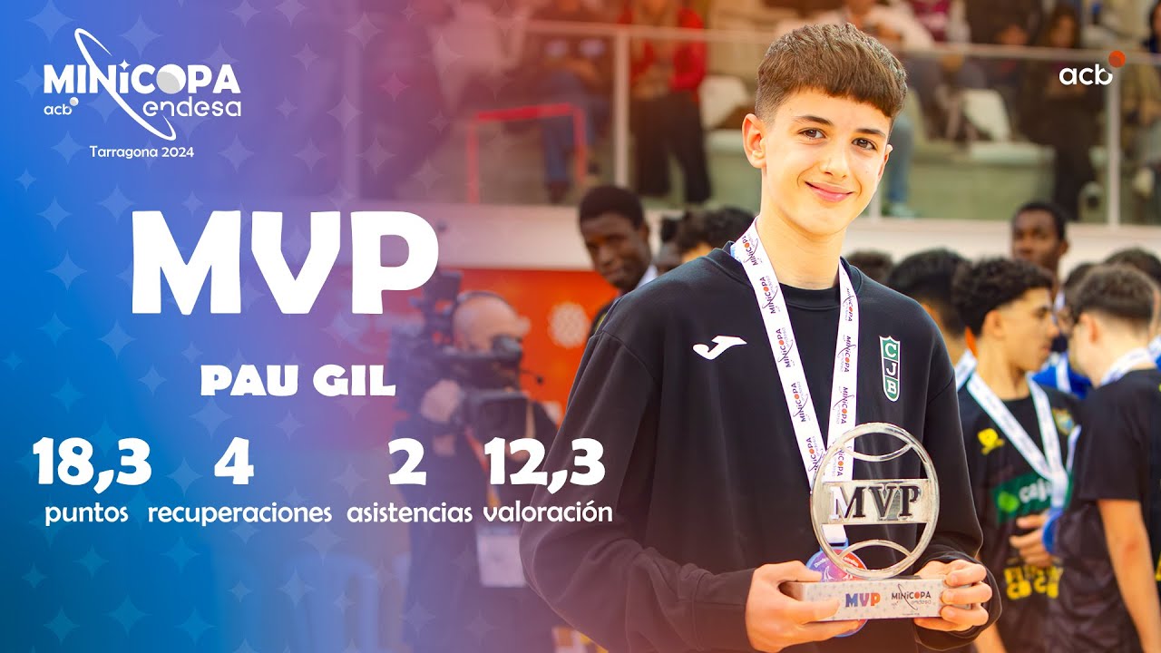 PAU GIL, MVP de la Minicopa Endesa Tarragona | Minicopa Endesa Tarragona 2024