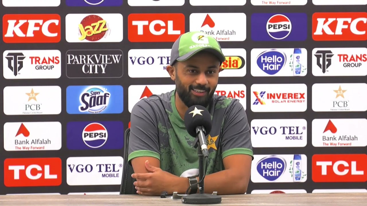 Pakistan Batter Saud Shakeel Press Conference   PAK vs SA Test Series 