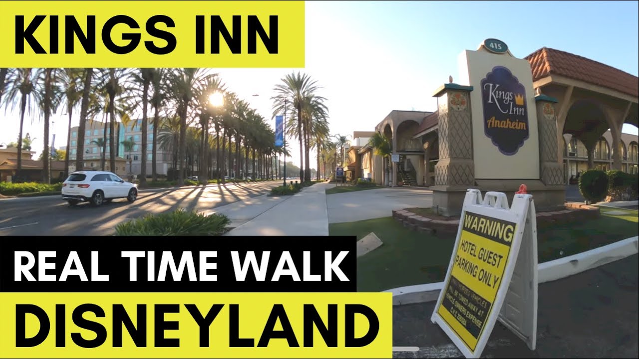 Kings Inn Anaheim Прогулка в Диснейленд в режиме реального времени