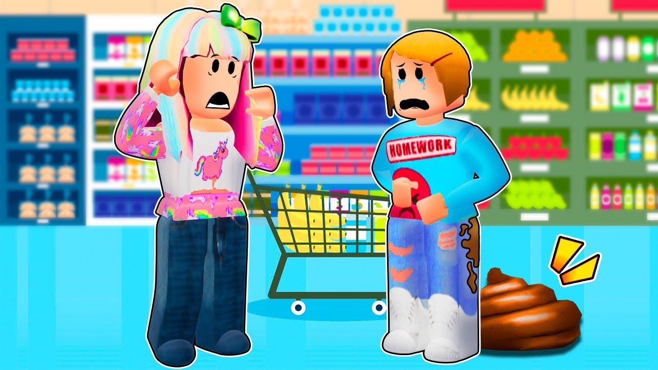 My Daughter Pooped At Walmart In Roblox!
