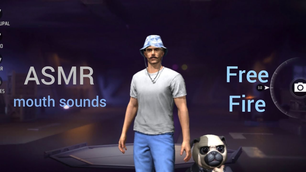 ASMR mouth sounds 2 | jugando free fire (con skin de Don Ramón) (ASMR no talking)