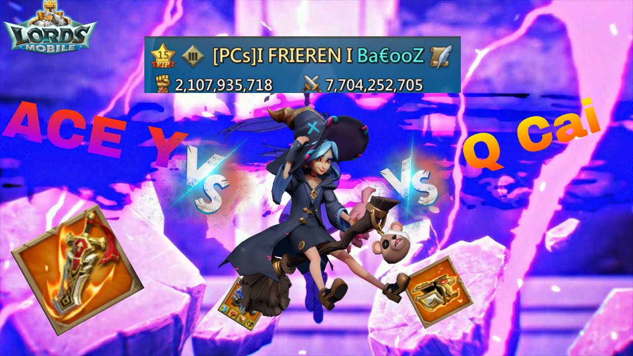 Lords Mobile | Locking Bases Against 5 Piece Emps