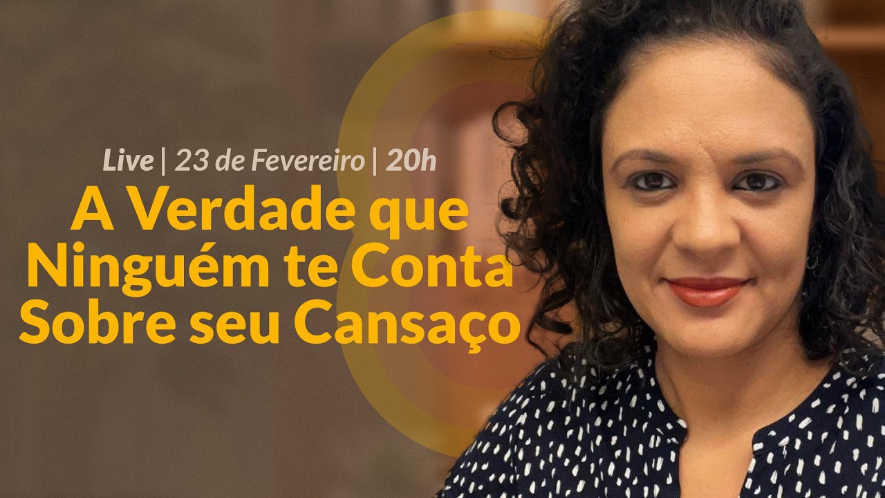 A Verdade que Ninguém te conta Sobre seu Cansaço  | Dra. Anna Luyza Aguiar