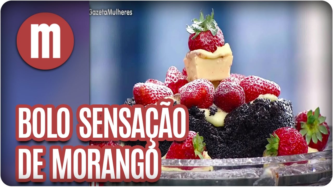 Bolo sensação de morango - Mulheres (22/02/17)