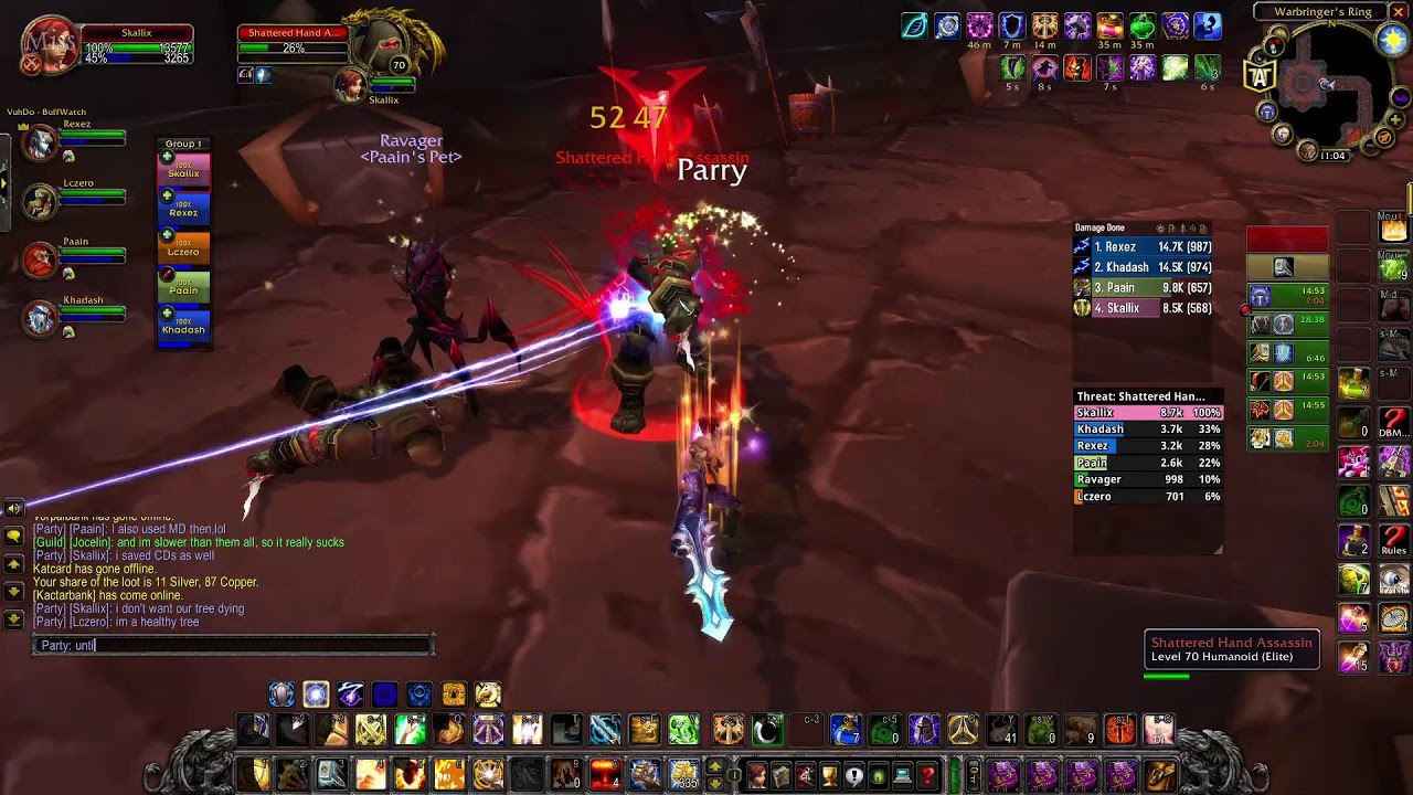 Heroic Shattered Halls!!! Time run! Prot Pally!