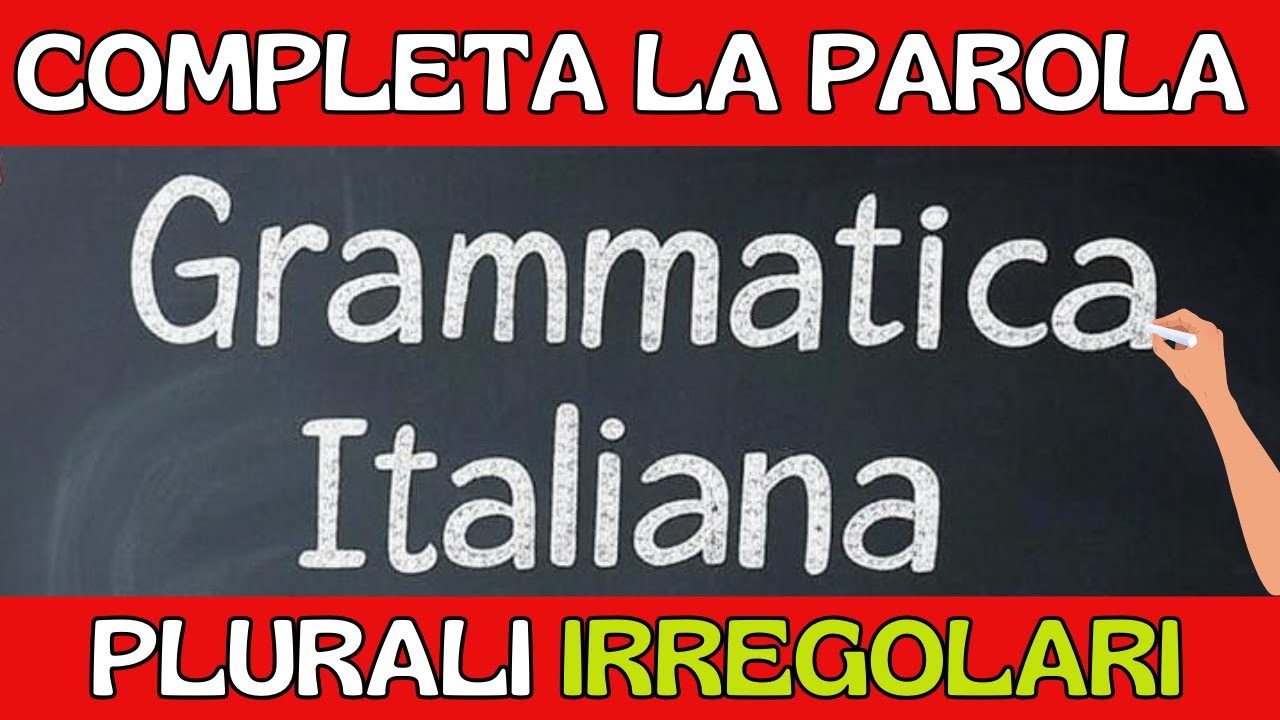 Quanto Conosci I Plurali Irregolari Italiani? Test Da ESPERTI! 📚🔥