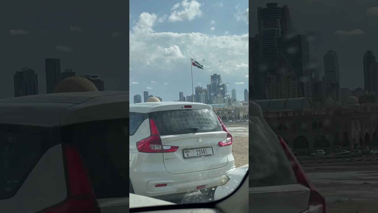 Sharjah road trip. UAE. Дороги в Эмиратах. 