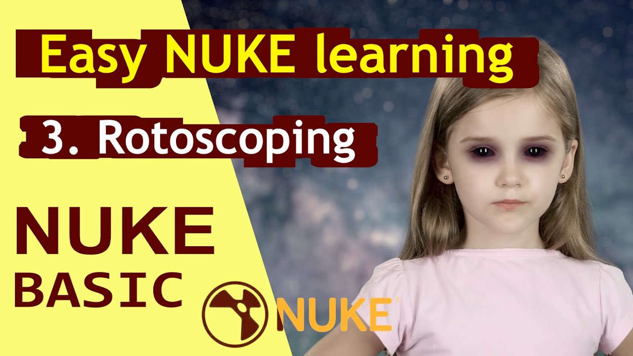 [VFX_NUKE] Easy Rotoscoping : 쉽게 로토스코핑 작업을 해 보자!