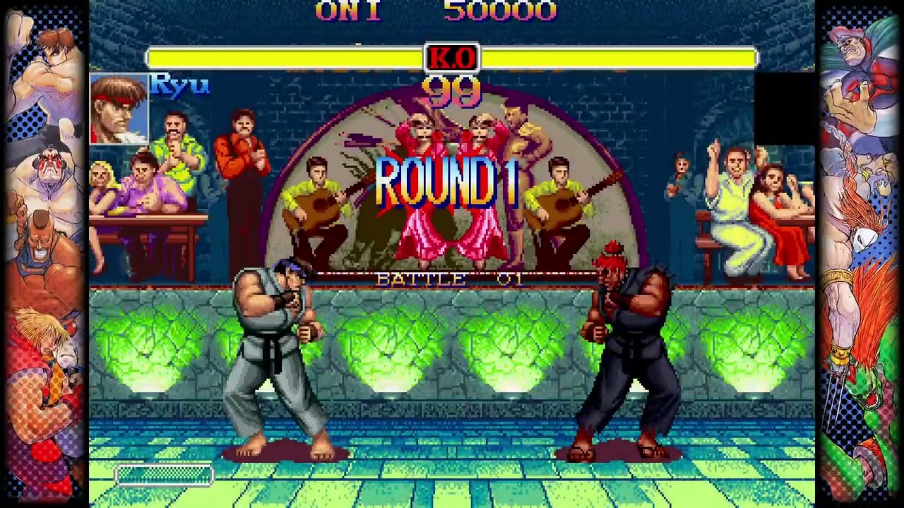 Ryu vs Akuma 