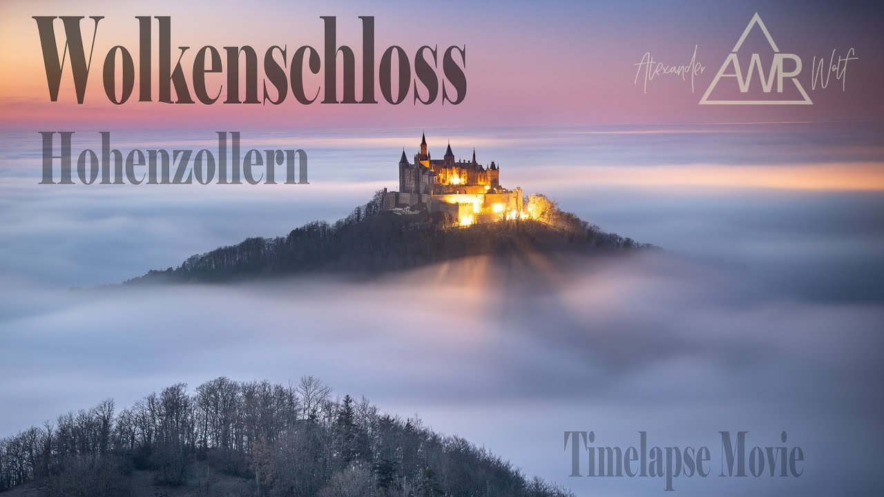 Das schwebende Schloss - Burg Hohenzollern | Zeitraffer-Movie