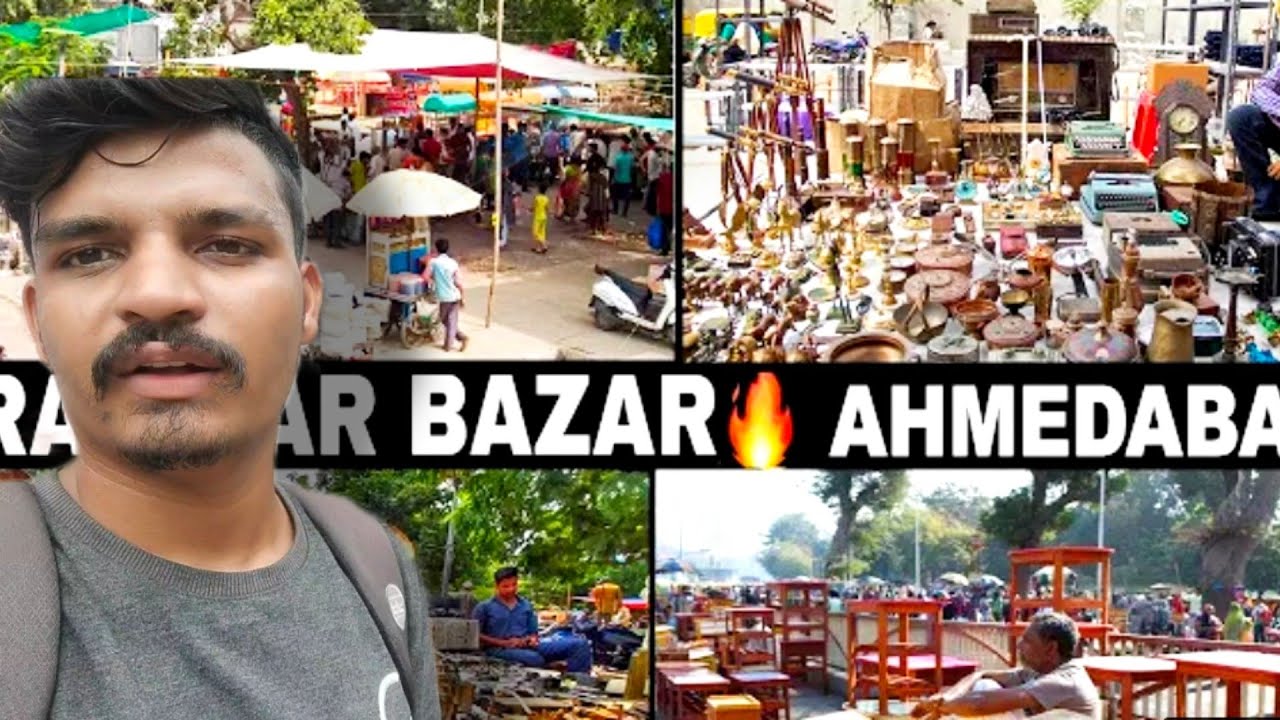 Sunday Market Ahmedabad | रविवारी बाजार | Ahmedabad Famous & Cheapest Street Shopping | Fayda Bazar|