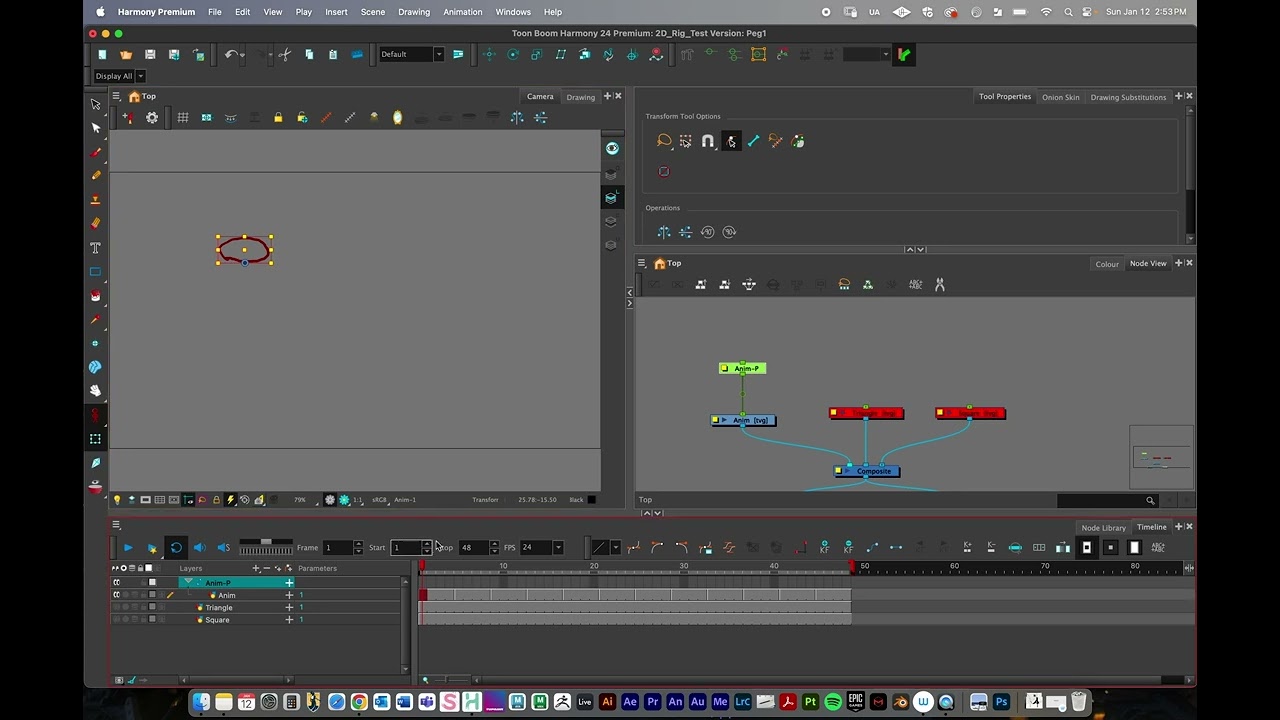 Toonboom Harmony: Pegs