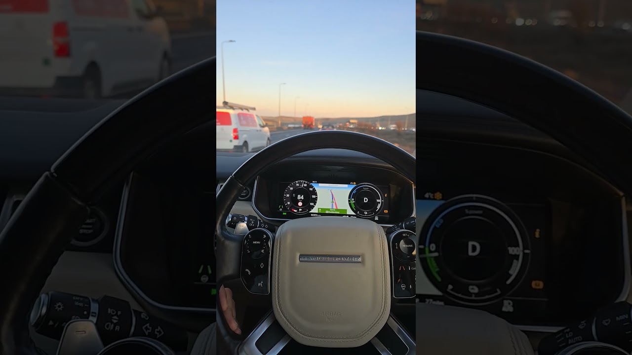 Range Rover VS audi  m62 motorway