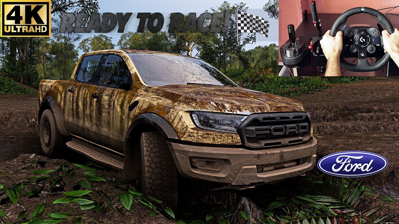 RESTORED & RACED VS 4X4 OFFRoads Cars Ford Ranger Raptor | Forza Horizon 5  Steering Wheel Gameplay