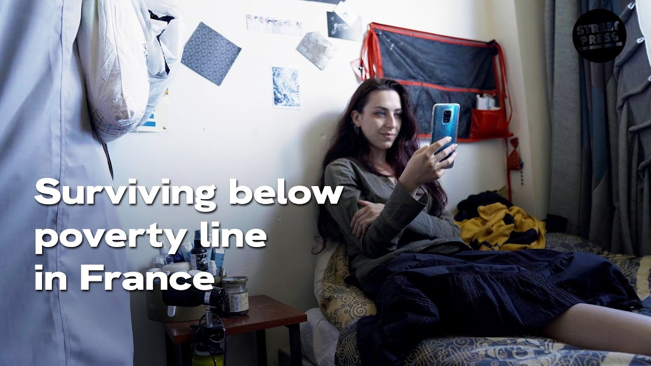 Surviving below poverty line in France