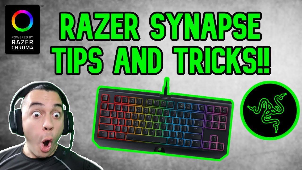 Как использовать клавиатуру и мышь RAZER SYNAPSE Chroma RGB НАСТРОЙКА и ПАРАМЕТРЫ!