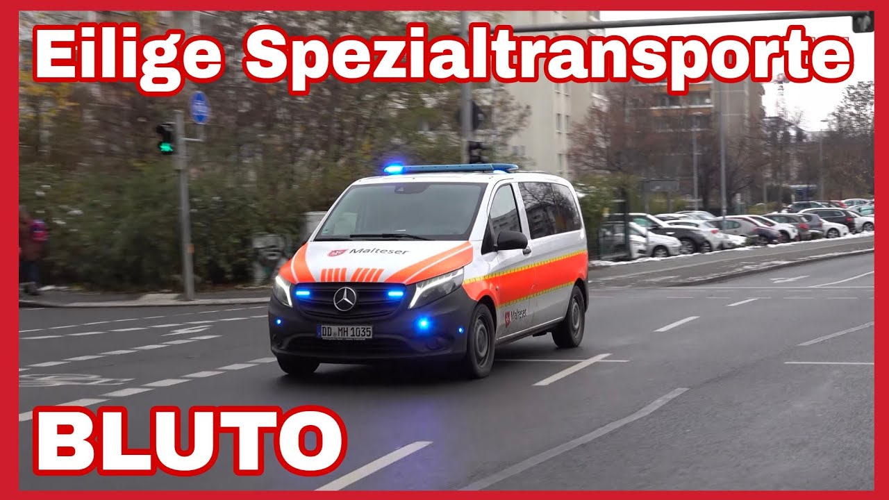🆘️Blut- und Organtransporter auf EINSATZFAHRT🚑