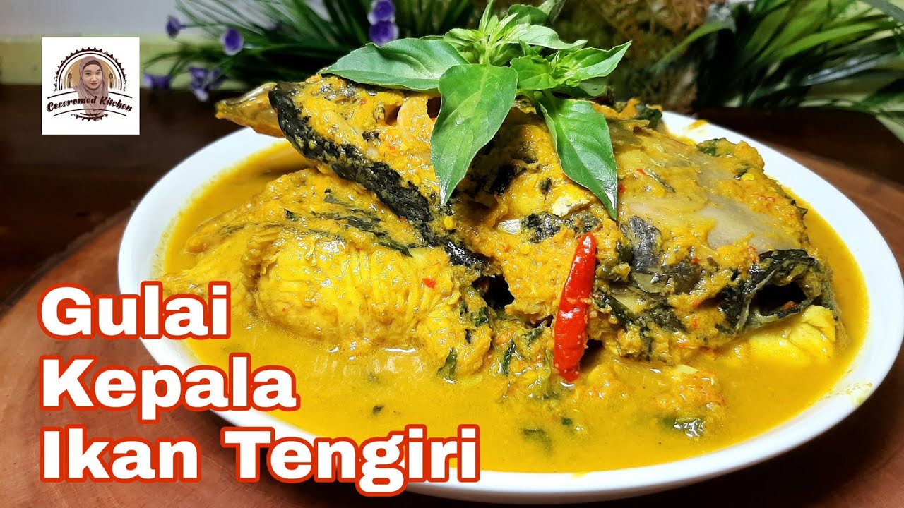 Gulai Kepala Ikan Tengiri, Di Resto Harganya Mahal, Bikin Sendiri Aja