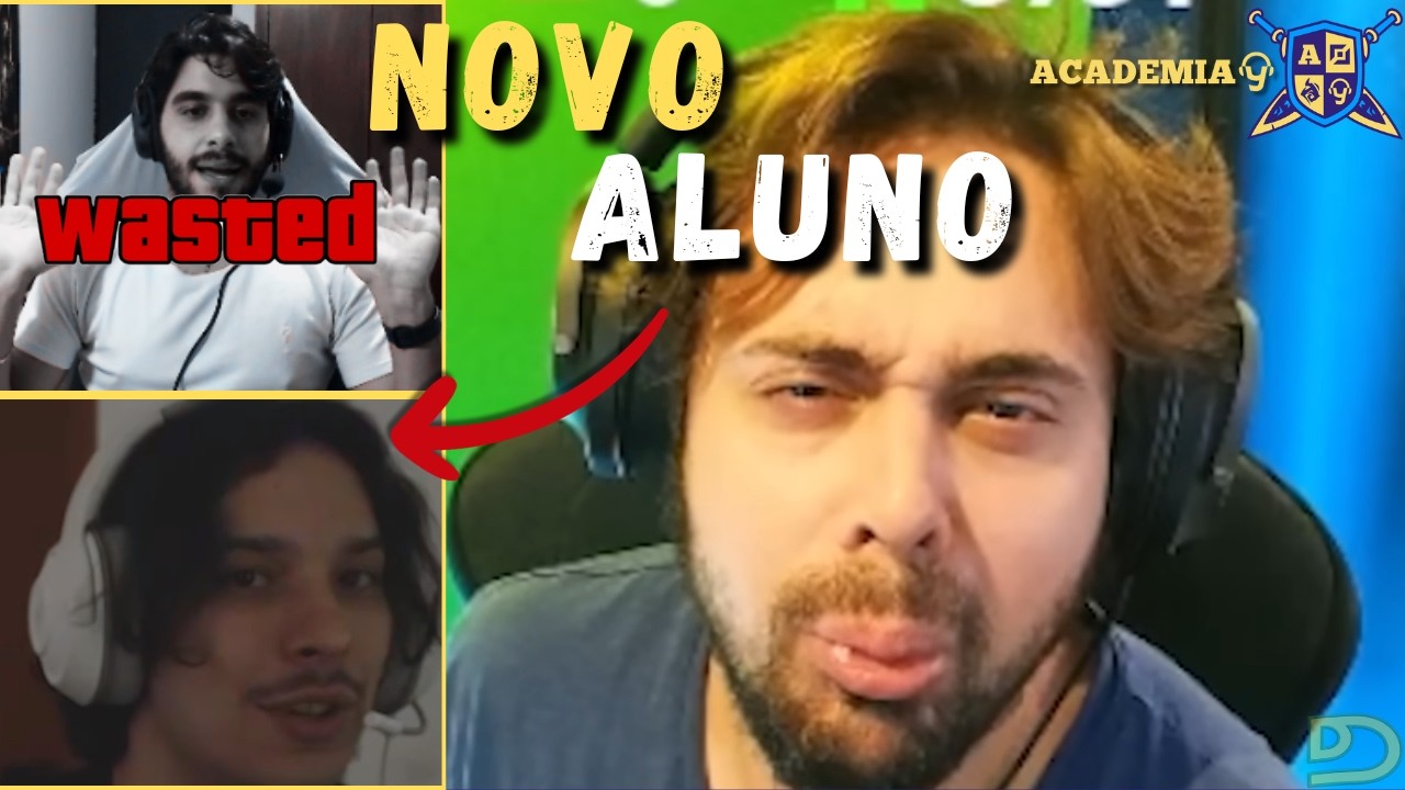 Fomos TRAÍDOS ? NOVO ALUNO oficialmente apresentado - Academia Y EAD (EP. 11)