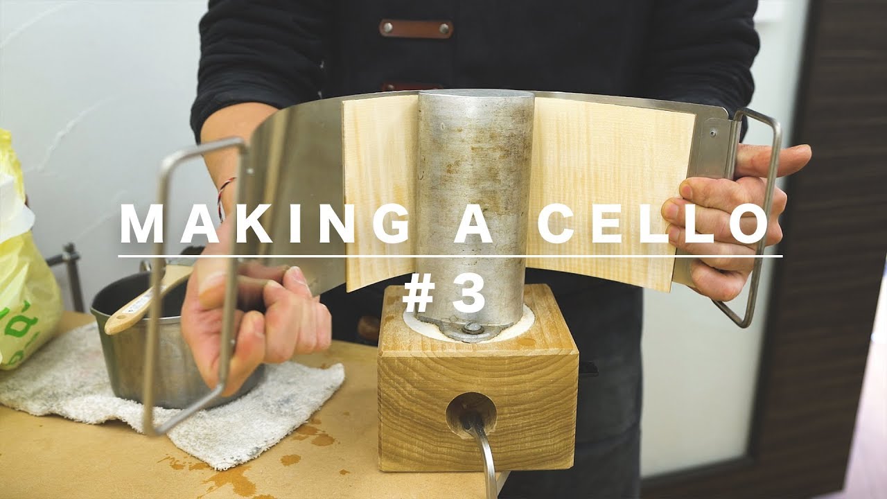 [DIY] Making a Cello #3 // チェロを作る！その３