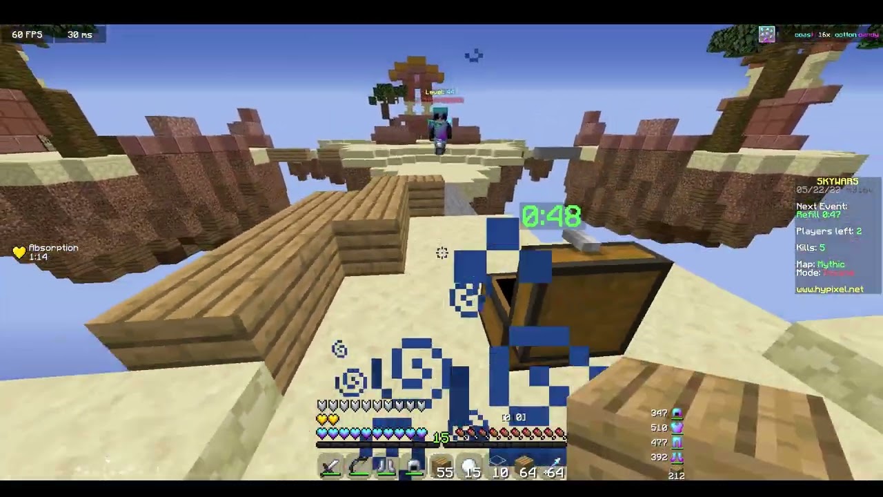 Hypixel Skywars || Chill music, no commentary