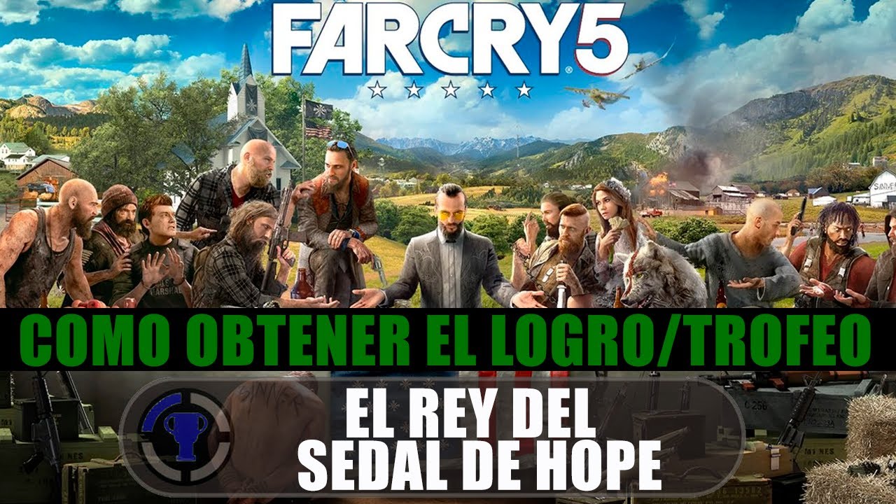 Far Cry 5: Logro/Trofeo (El rey del sedal de Hope) |Guía de cañas de pescar|