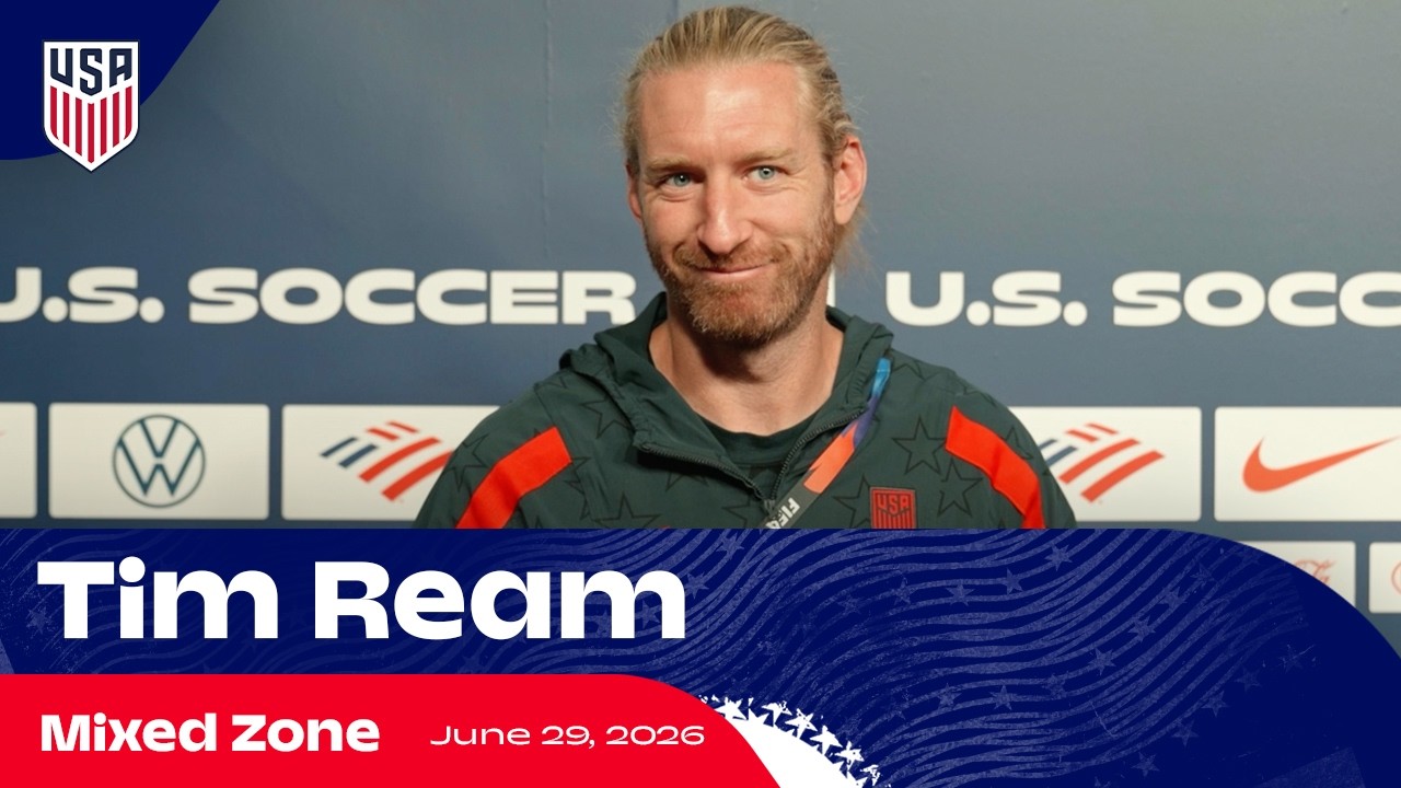 Tim Ream on USMNT's Knockout Round Mindset vs. Bosnia | Mixed Zone | 2026 FIFA World Cup