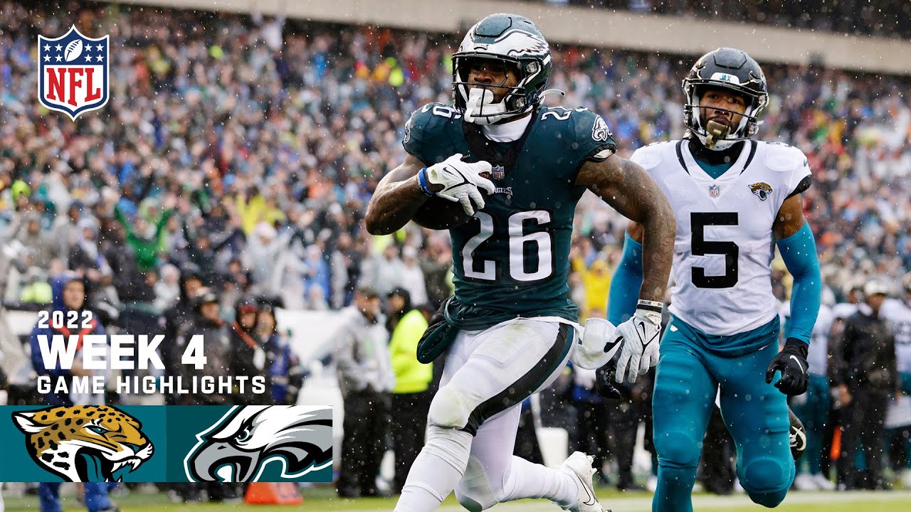 Jacksonville Jaguars vs. Philadelphia Eagles | Week 4 2022 Game Highlights