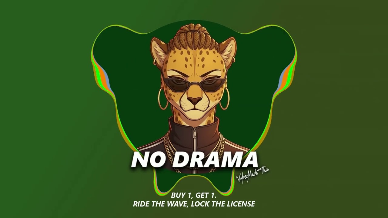 Sexyy Red x Central Cee Amapiano Type Beat - NO DRAMA (113BPM | F# Minor) | VybezMadeThis
