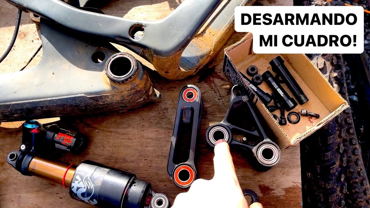Revisando los Rodamientos de la Suspensión de mi Bicicleta!